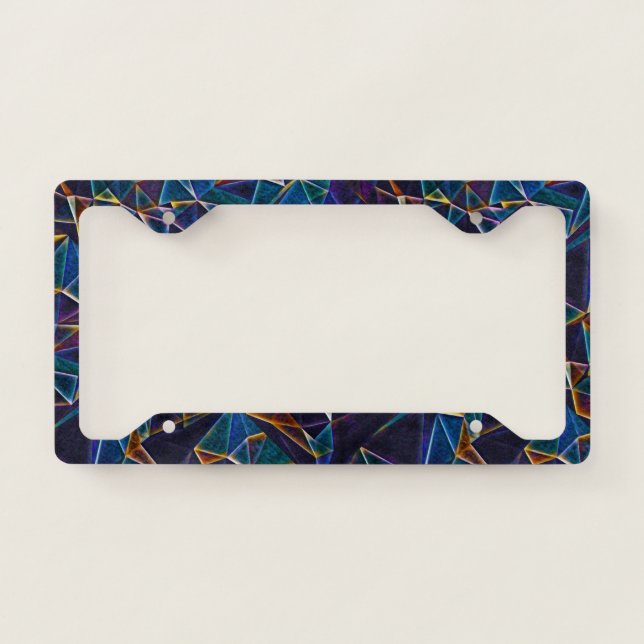 Broken Bubbles  License Plate Frame (Front)