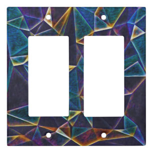 Broken Bubbles  Light Switch Cover