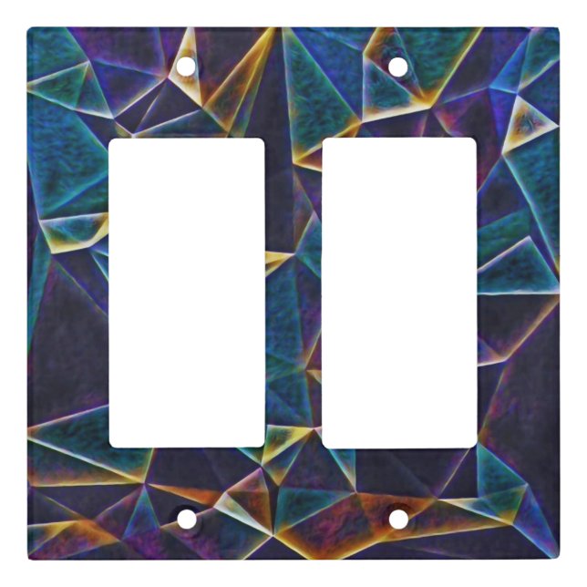 Broken Bubbles  Light Switch Cover (Front)