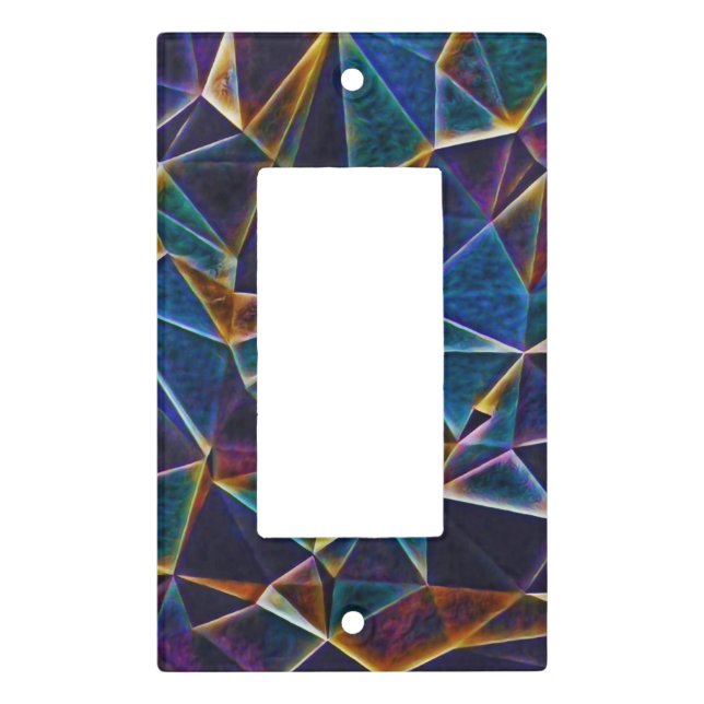 Broken Bubbles  Light Switch Cover (Front)