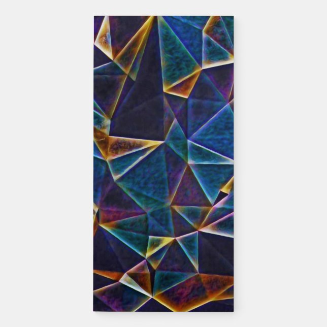 Broken Bubbles  Magnetic Notepad (Front)