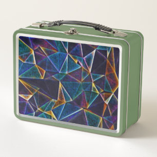 Broken Bubbles Metal Lunch Box