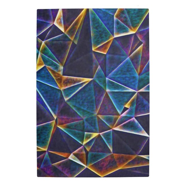 Broken Bubbles  Metal Print (Front)