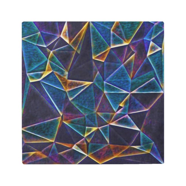 Broken Bubbles  Metal Print (Front)