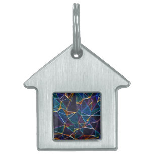 Broken Bubbles  Pet ID Tag