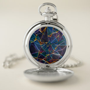 Broken Bubbles Pocket Watch