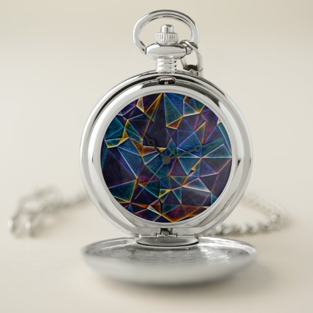 Broken Bubbles  Pocket Watch (Inside)