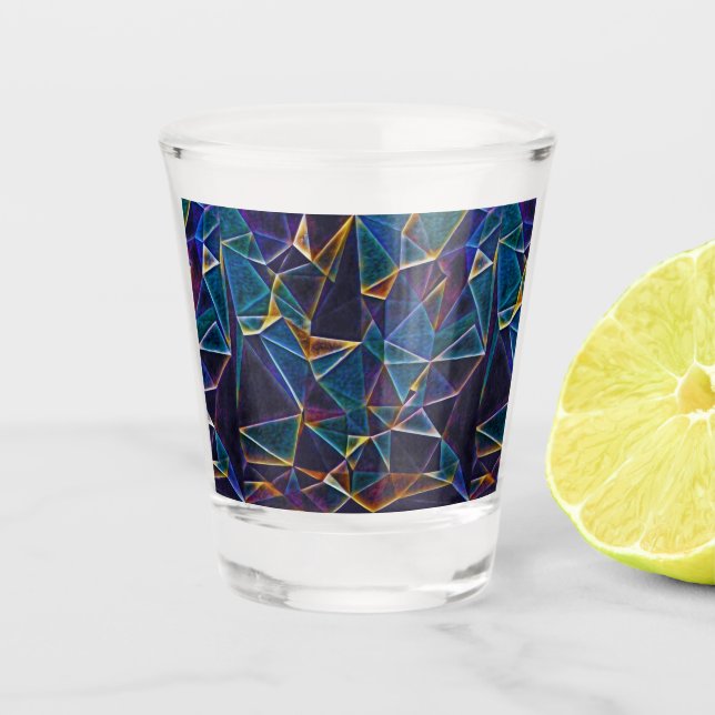 Broken Bubbles  Shot Glass (Front)