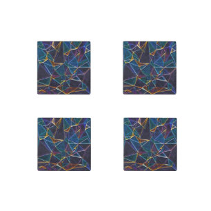 Broken Bubbles Stone Magnet