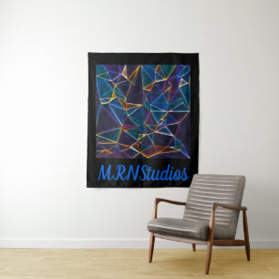 Broken Bubbles Tapestry