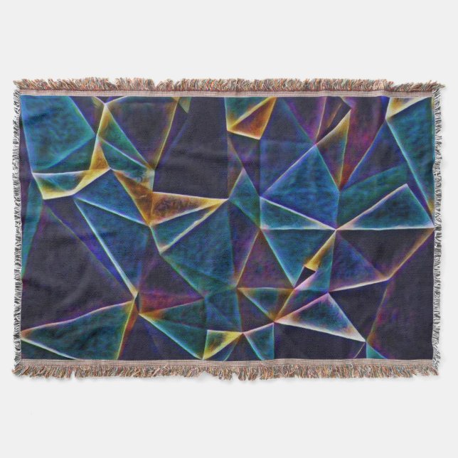 Broken Bubbles  Throw Blanket (Front)