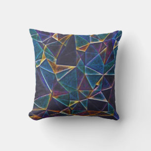 Broken Bubbles Throw Pillow