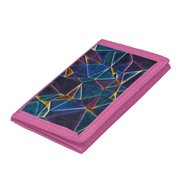 Broken Bubbles  Trifold Wallet (Bottom)