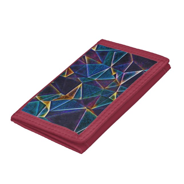 Broken Bubbles  Trifold Wallet (Bottom)