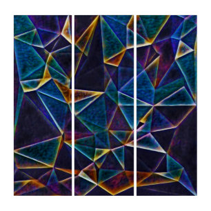 Broken Bubbles  Triptych