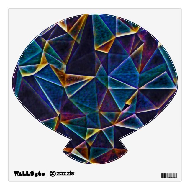 Broken Bubbles  Wall Decal (Front)