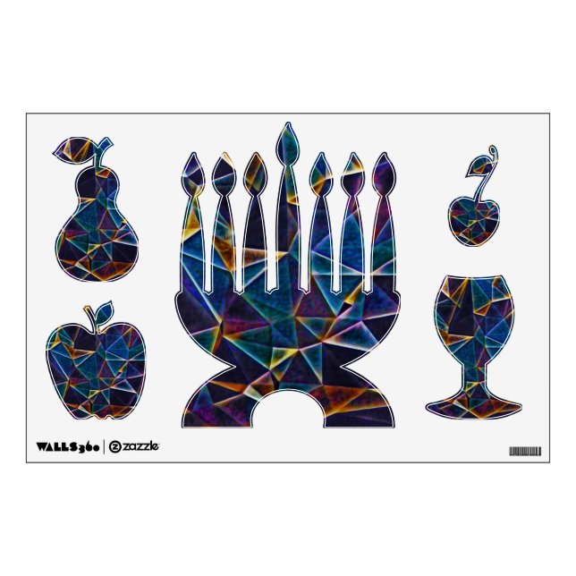 Broken Bubbles  Wall Decal (Front)