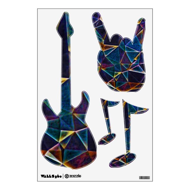 Broken Bubbles  Wall Decal (Front)