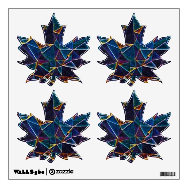 Broken Bubbles  Wall Decal (Front)