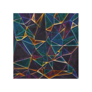 Broken Bubbles Wood Wall Art