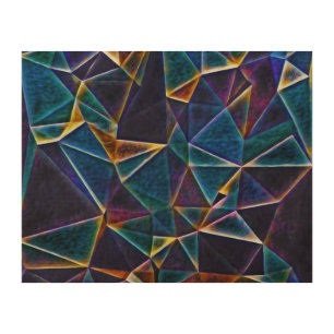Broken Bubbles Wood Wall Art