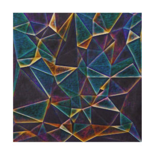 Broken Bubbles Wood Wall Art