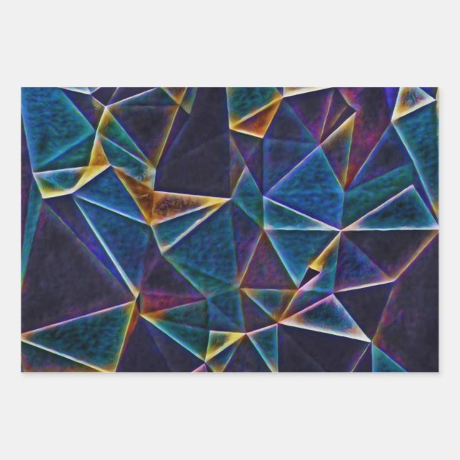 Broken Bubbles  Wrapping Paper Sheets (Front)