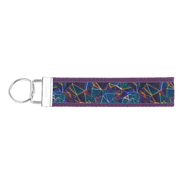 Broken Bubbles Wrist Keychain (Keys on Left)