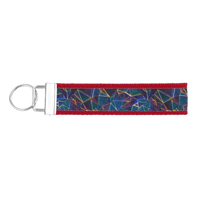 Broken Bubbles Wrist Keychain (Keys on Left)