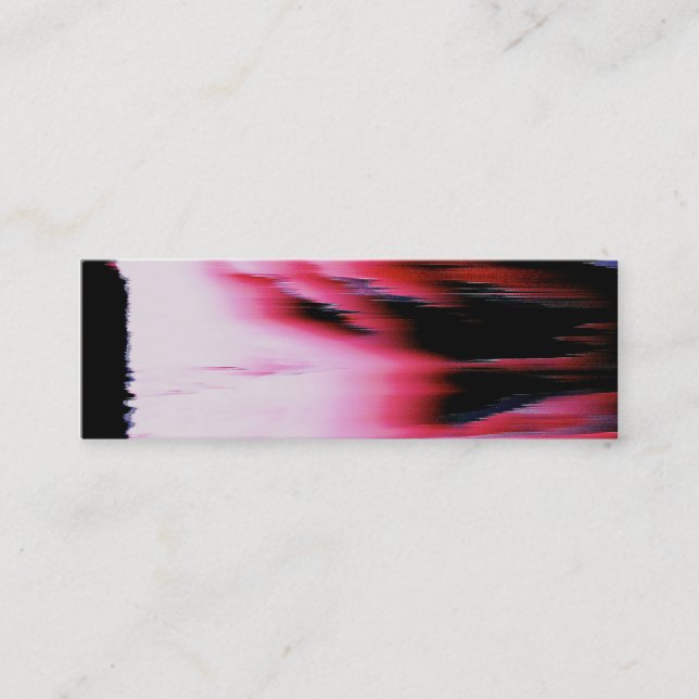 Broken Camera A60 No. 12 Mini Business Card (Front)