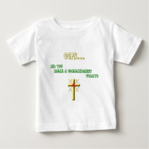 Broken Commandment Christian Baby T-Shirt