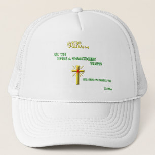 Broken Commandment Christian Trucker Hat