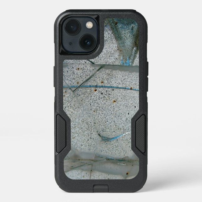 Broken Cracked and Dirty Grass Otterbox iPhone Case (Back)