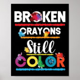 Crayon Kids Room Red Crayons Poster Template