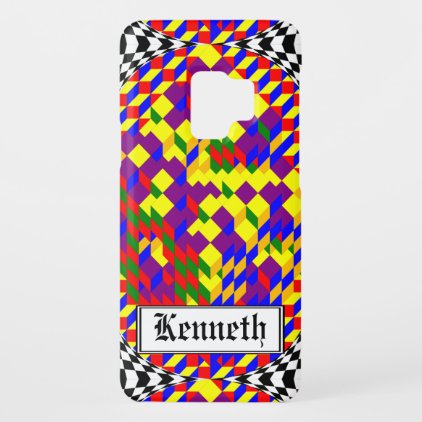 Broken Cube by Kenneth Yoncich Case-Mate Samsung Galaxy S9 Case