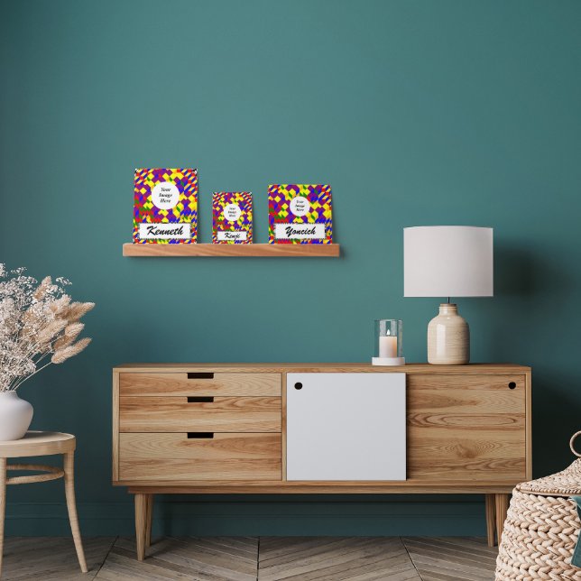 Broken Cube by Kenneth Yoncich Picture Ledge (Living Room)