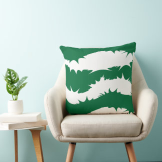 broken curves-art decoration throw pillow