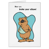 Broken Elbow Bear Cards (Front)