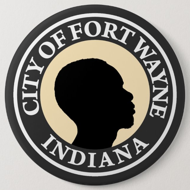 'Broken Family' Fort Wayne Button (Front)