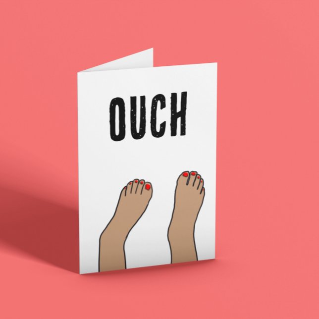 Broken Foot Card (Creator Uploaded)