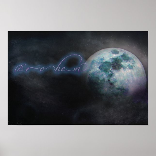 Broken Galaxy Poster (Front)