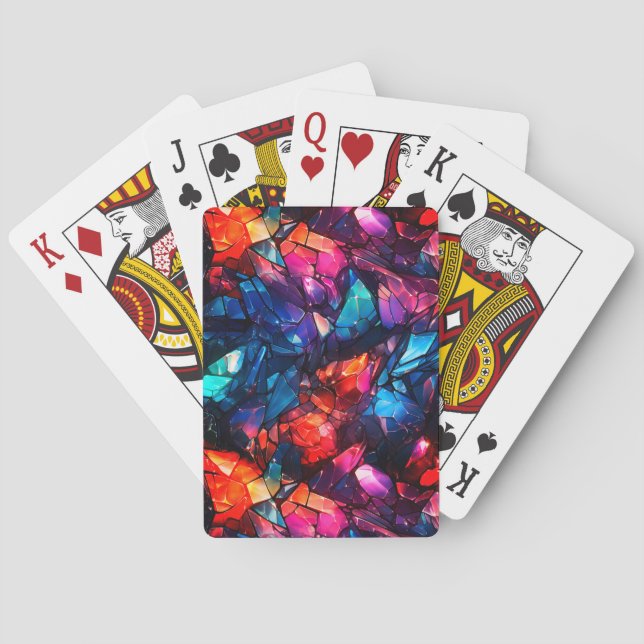 Broken Gems Poker Cards (Back)