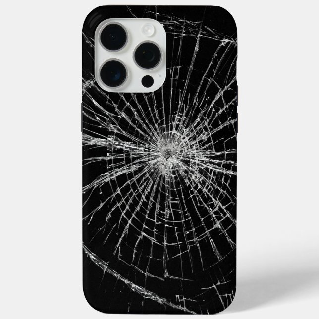 Broken Glass Case-Mate iPhone Case (Back)