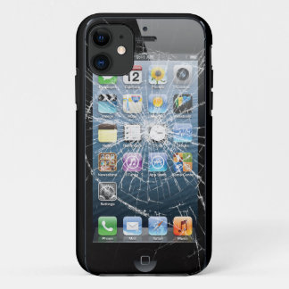 Broken Glass iPhone 11 Case