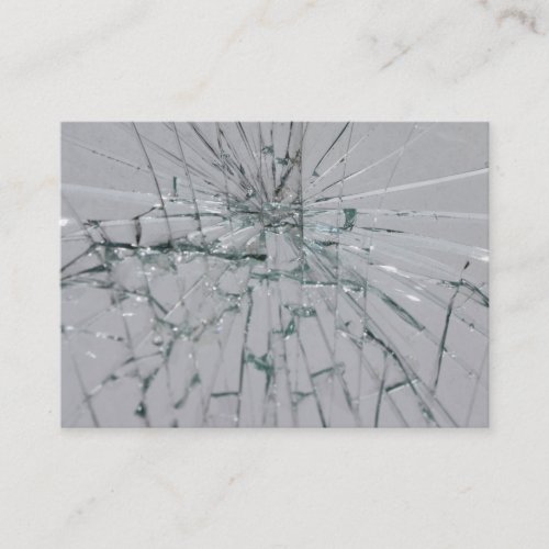 Broken Glass_Look Business Card