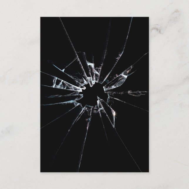 Broken Glass No 1 Enclosure Card (Front)