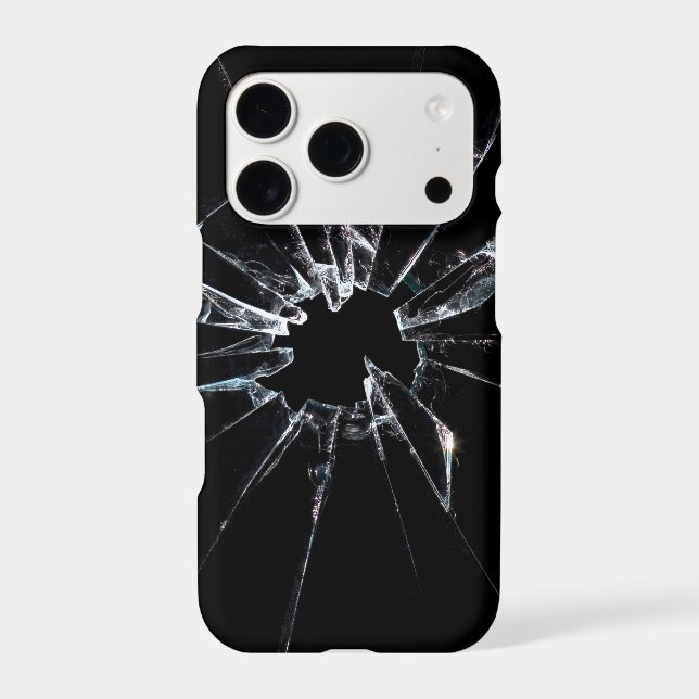 Broken Glass No 1 Iphone Case (Back)