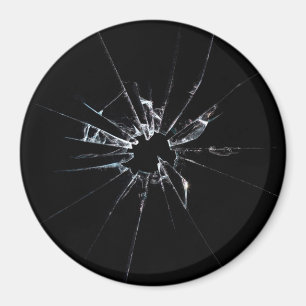 Broken Glass No 1 Magnet