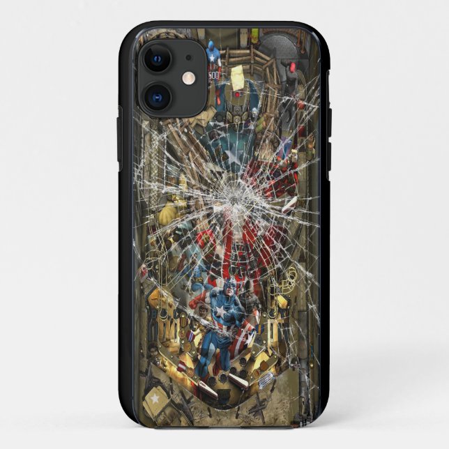 Broken Glass - Pinball Machine Case-Mate iPhone Case (Back)