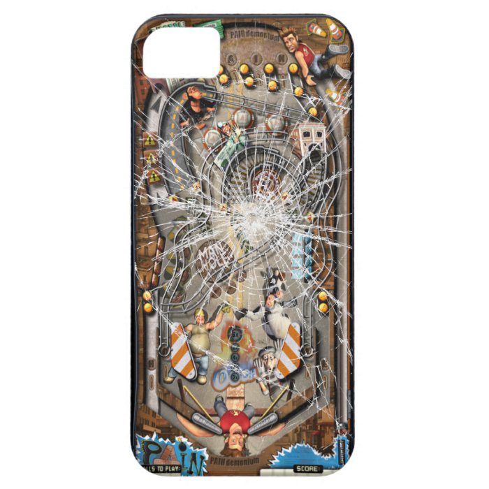 Broken Glass   Pinball Machine iPhone 5 Cases